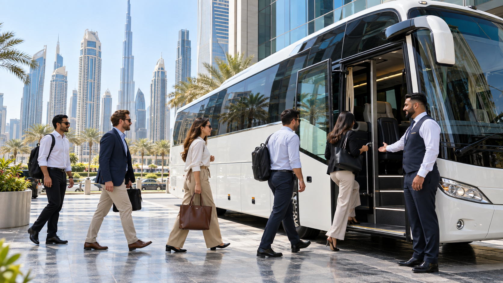 Bus Rental Dubai in Dubai