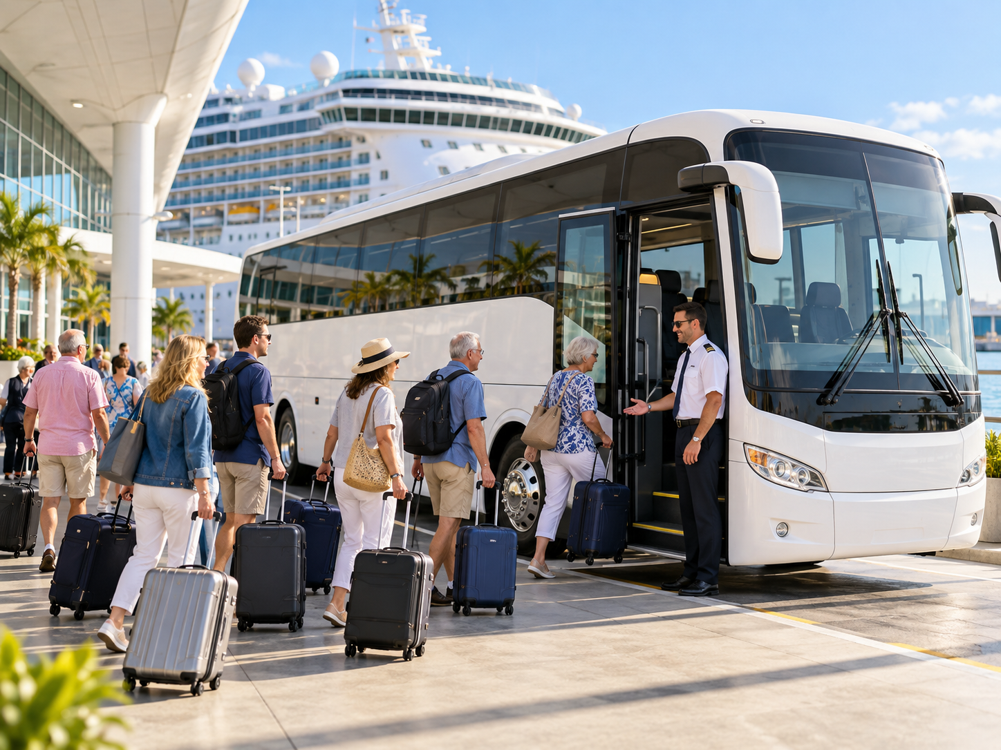 Cruise Port Transfers in Dubai