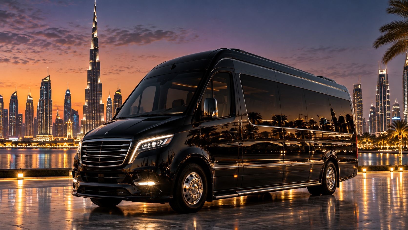 Luxury Minibus Hire in Dubai