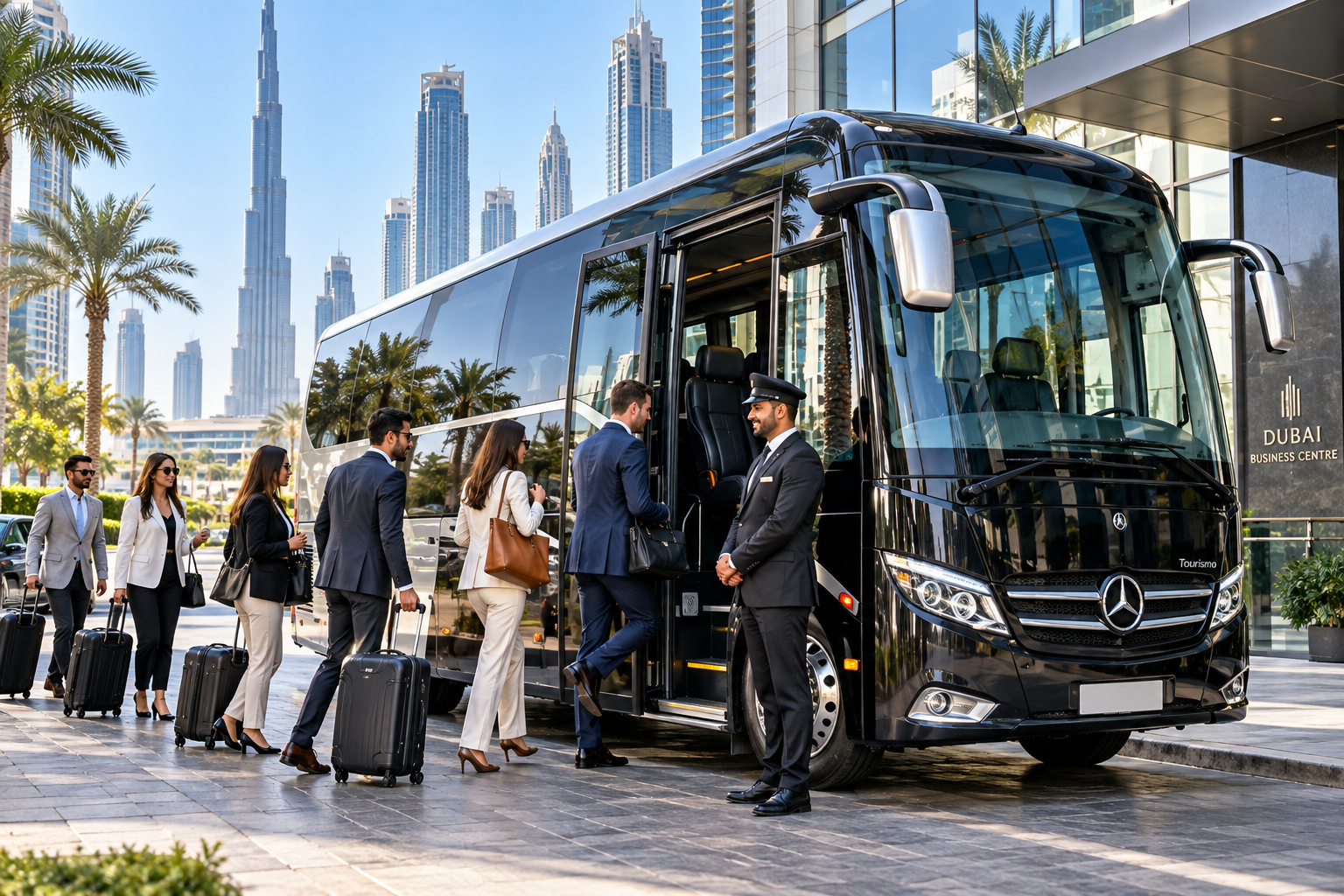 Midi Coach Hire in Dubai