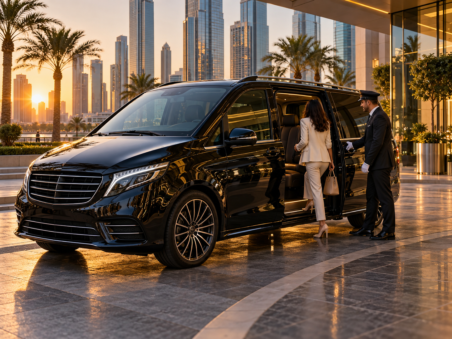Mercedes V-Class With Driver in Dubai