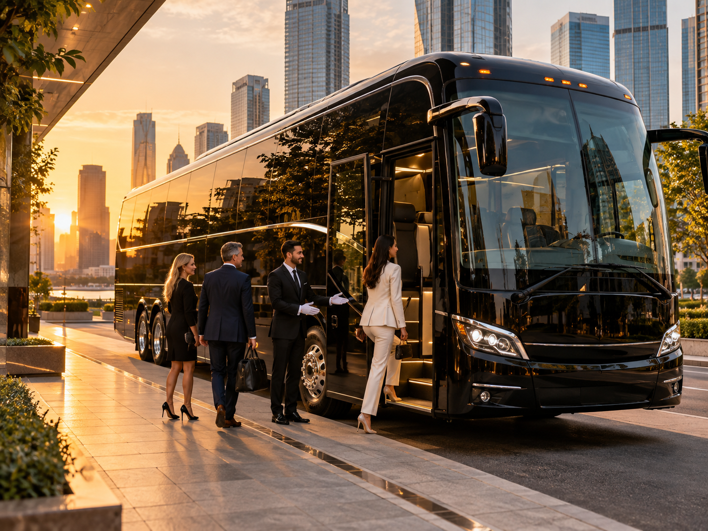 VIP Bus Rental in Dubai